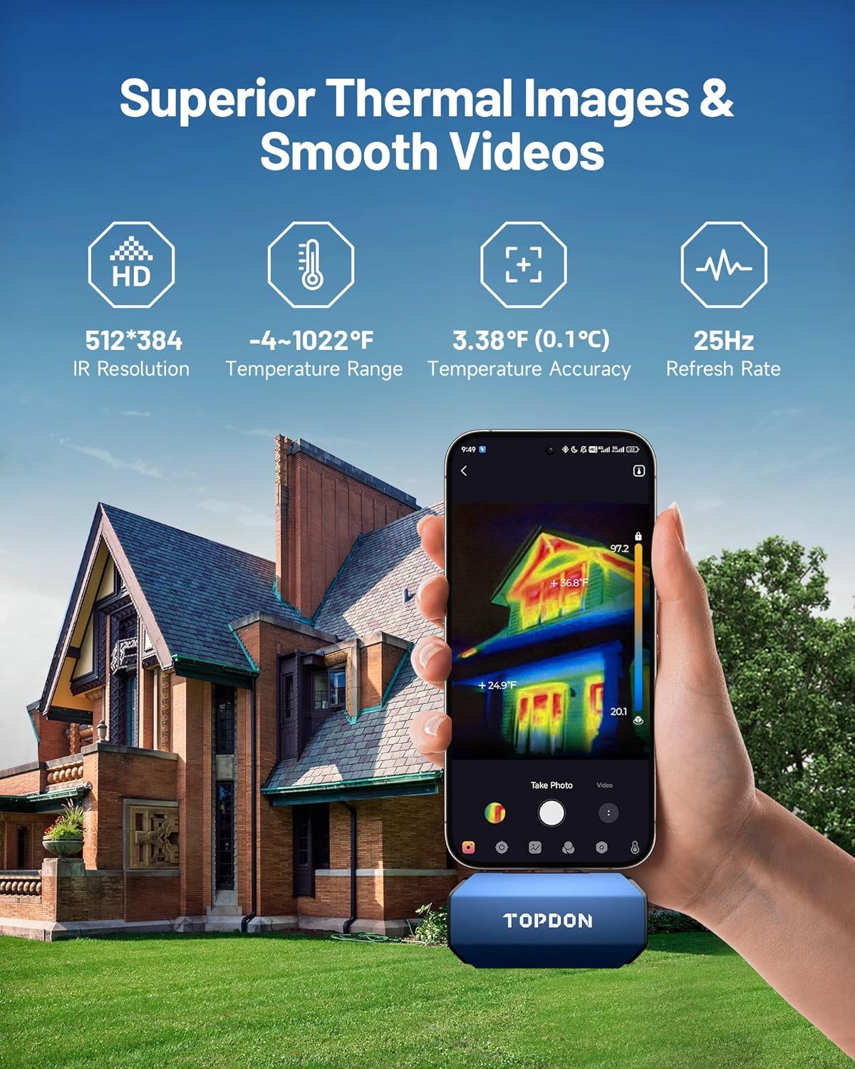 TOPDON TC001 Thermal Camera