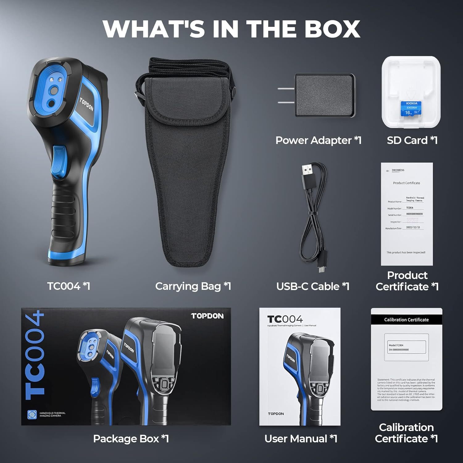 TOPDON TC004 Thermal Imaging Camera