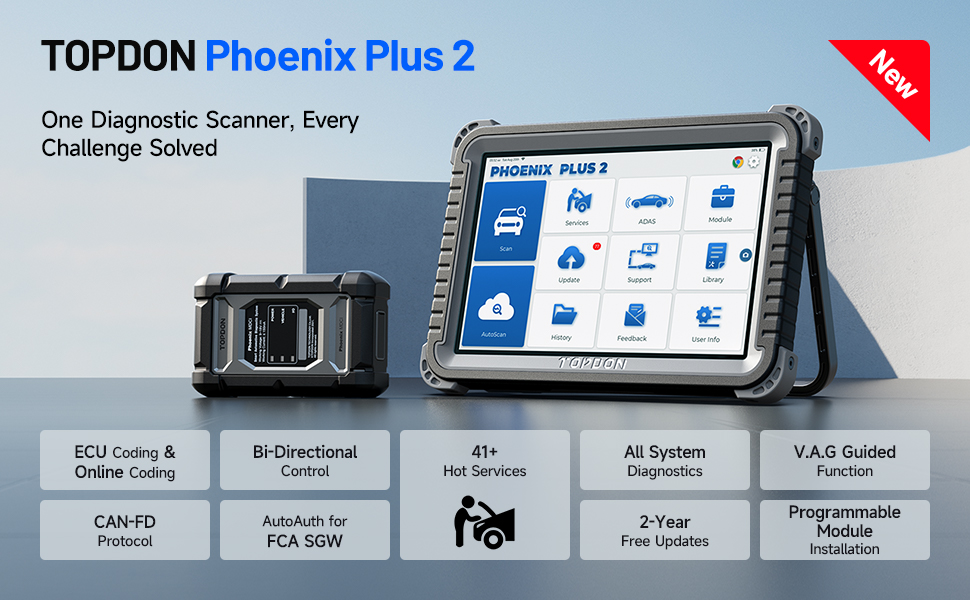 TOPDON Phoenix plus scanner