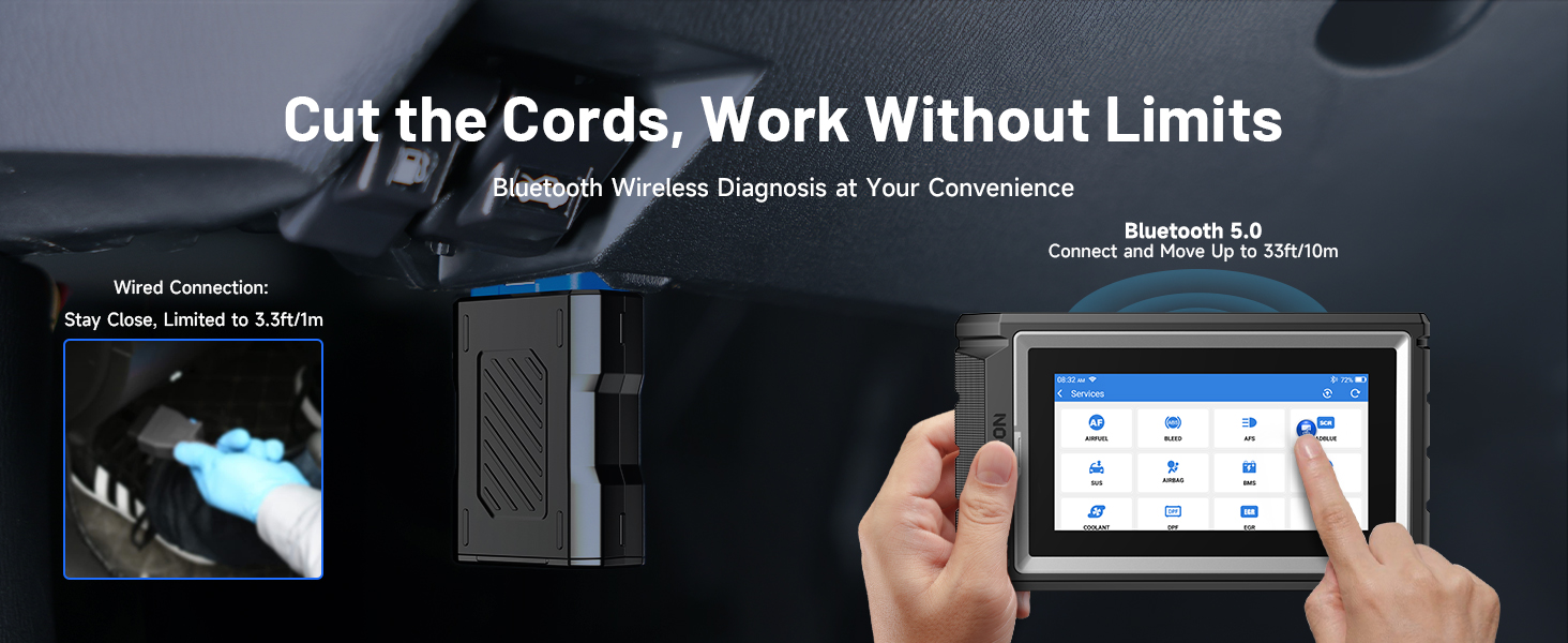 topdon scan tool obd2 scanner ad800bt