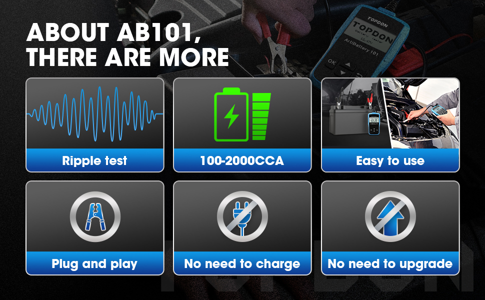 car battery tester