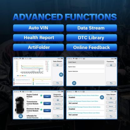TOPDON ArtiDiag600S OBD2 Code Reader, Car Diagnostic Tool For 4 Systems Engine/ABS/Airbag/AT, 8 Reset Functions on Oil/Brake/SAS/BMS/ABS/DPF/TPMS/Throttle, Full OBD2 Functions, Lifetime Free Update