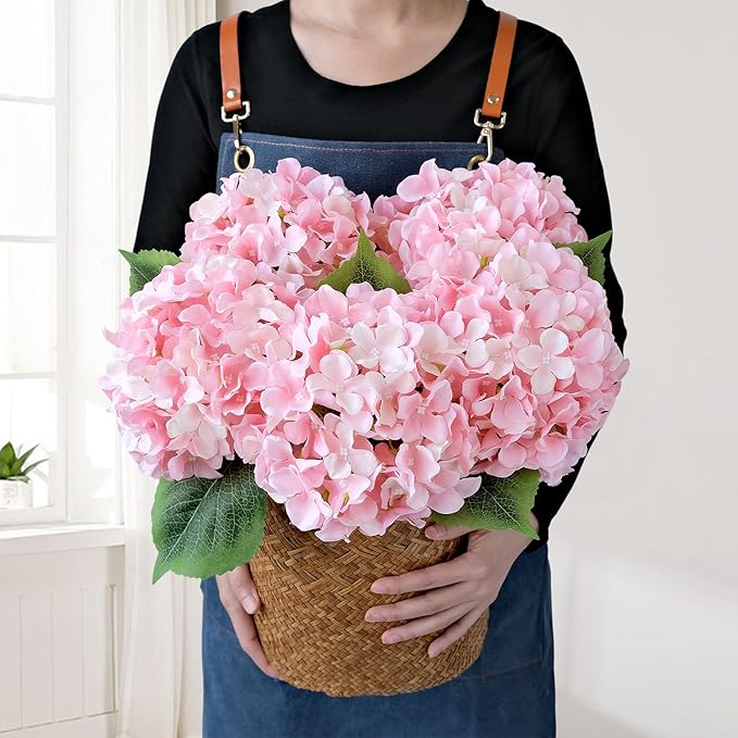 🔥 $9.98 On Sale Only Today 💐Outdoor Artificial Hydrangea Flowers