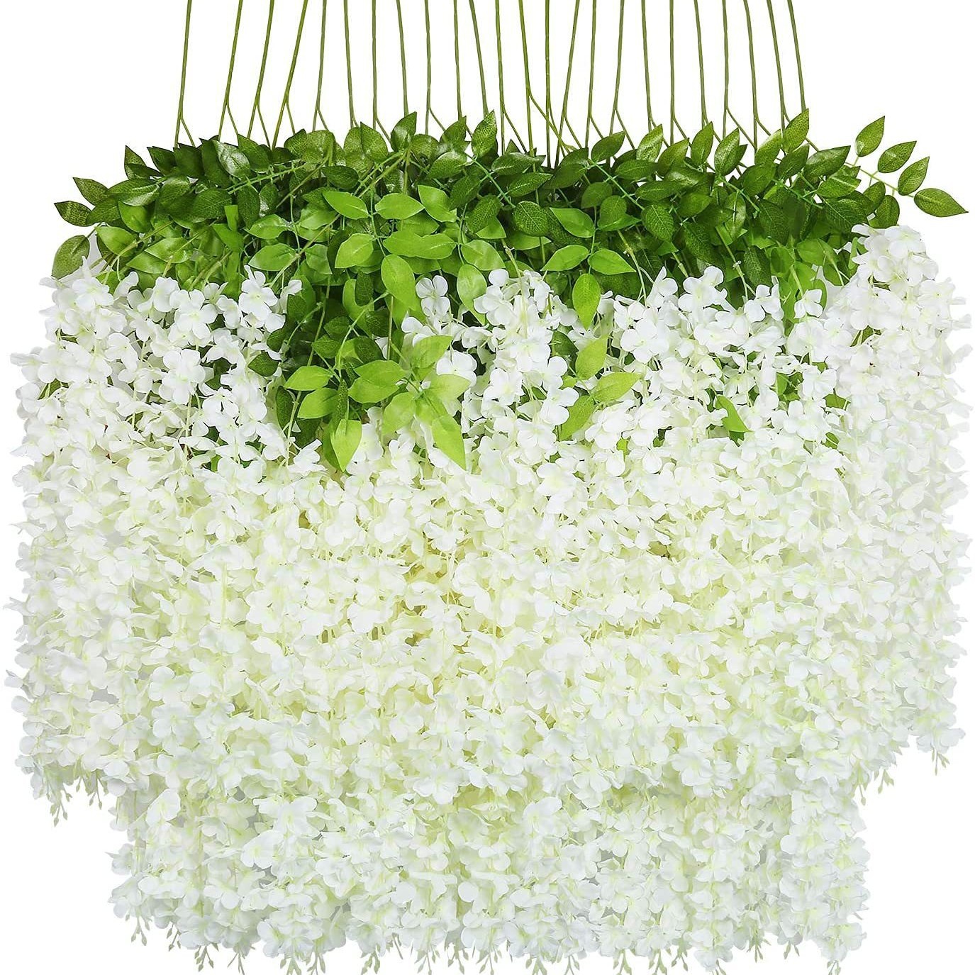 💐Super Value Set(60% OFF) ✨Artificial Wisteria Vine Rattan（12PCS）