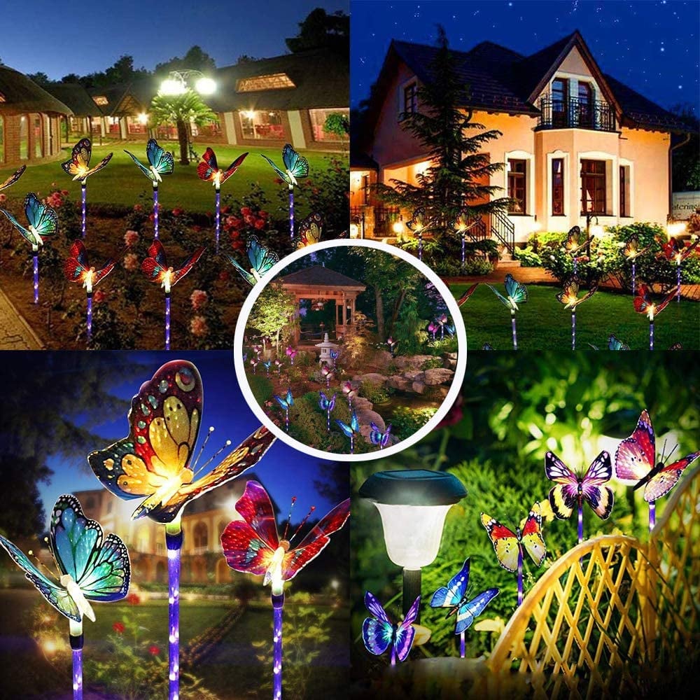 🔥Last Day 70% OFF-Outdoor Solar Garden Butterfly Lights Decor