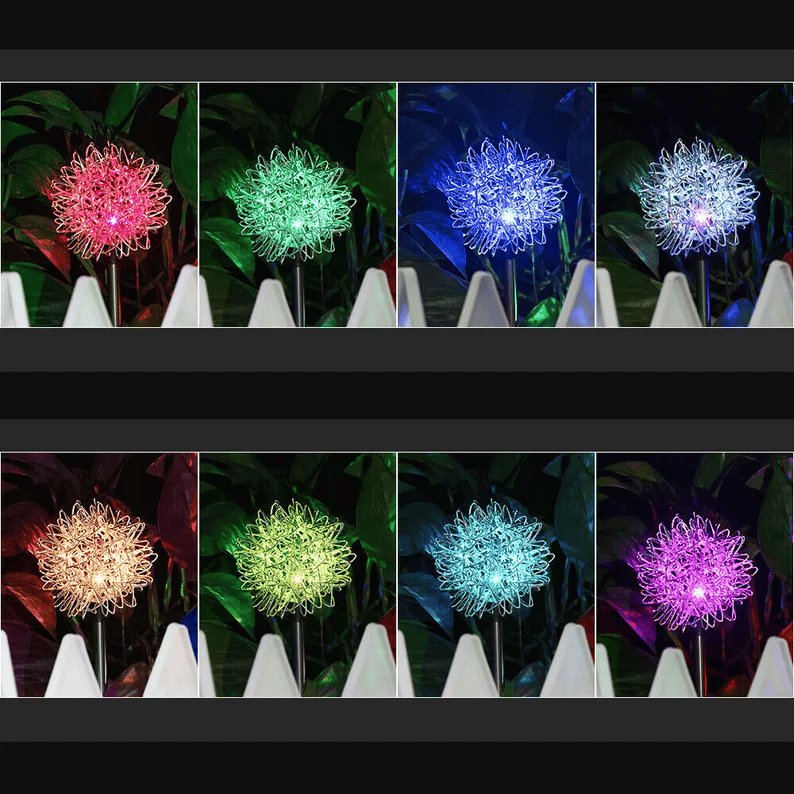 Last Day 49%OFF💕Waterproof  Solar Garden Dandelion Lamp