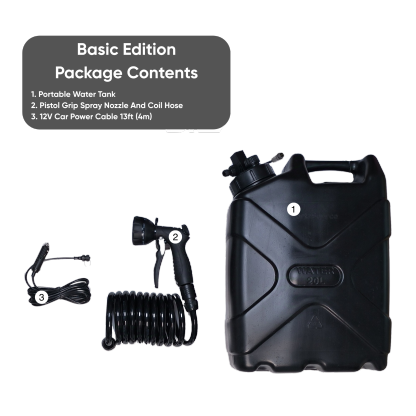 20L Pump-Powered Water Tank