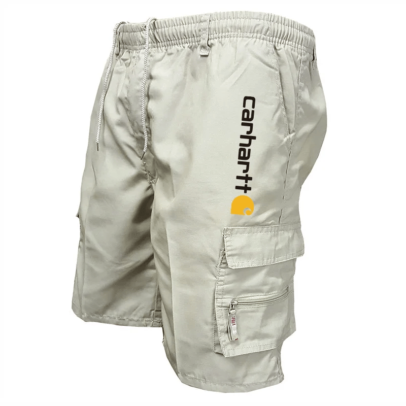 🔥Last Day 49% OFF🔥Men's Zipper Pockets Hiking Athletic Running Shorts (Carhartt logo)