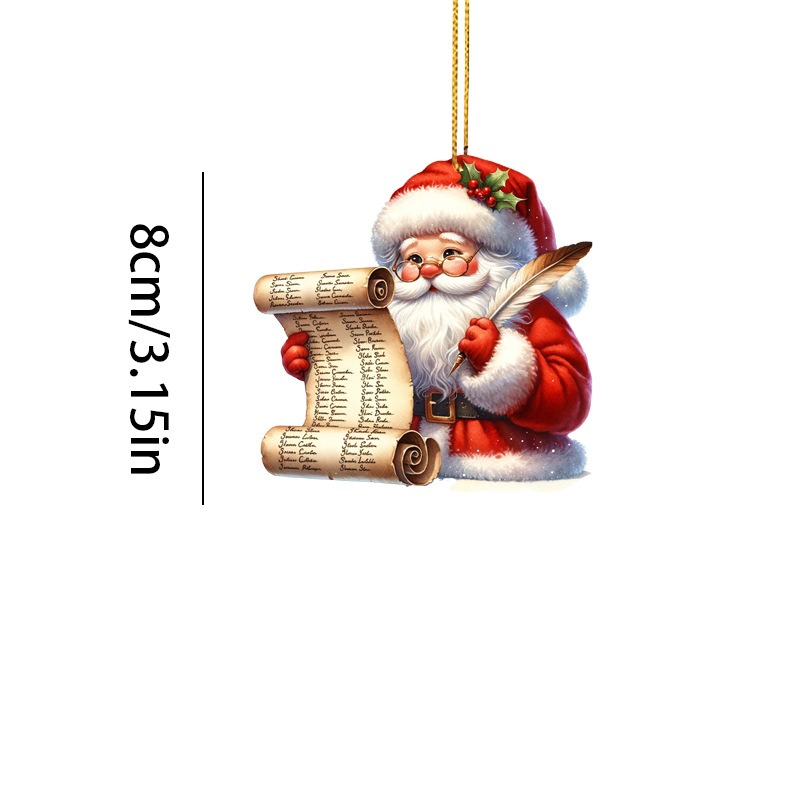 2024 New Christmas Tree Decoration Santa Claus Decoration