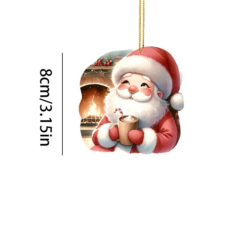 2024 New Christmas Tree Decoration Santa Claus Decoration