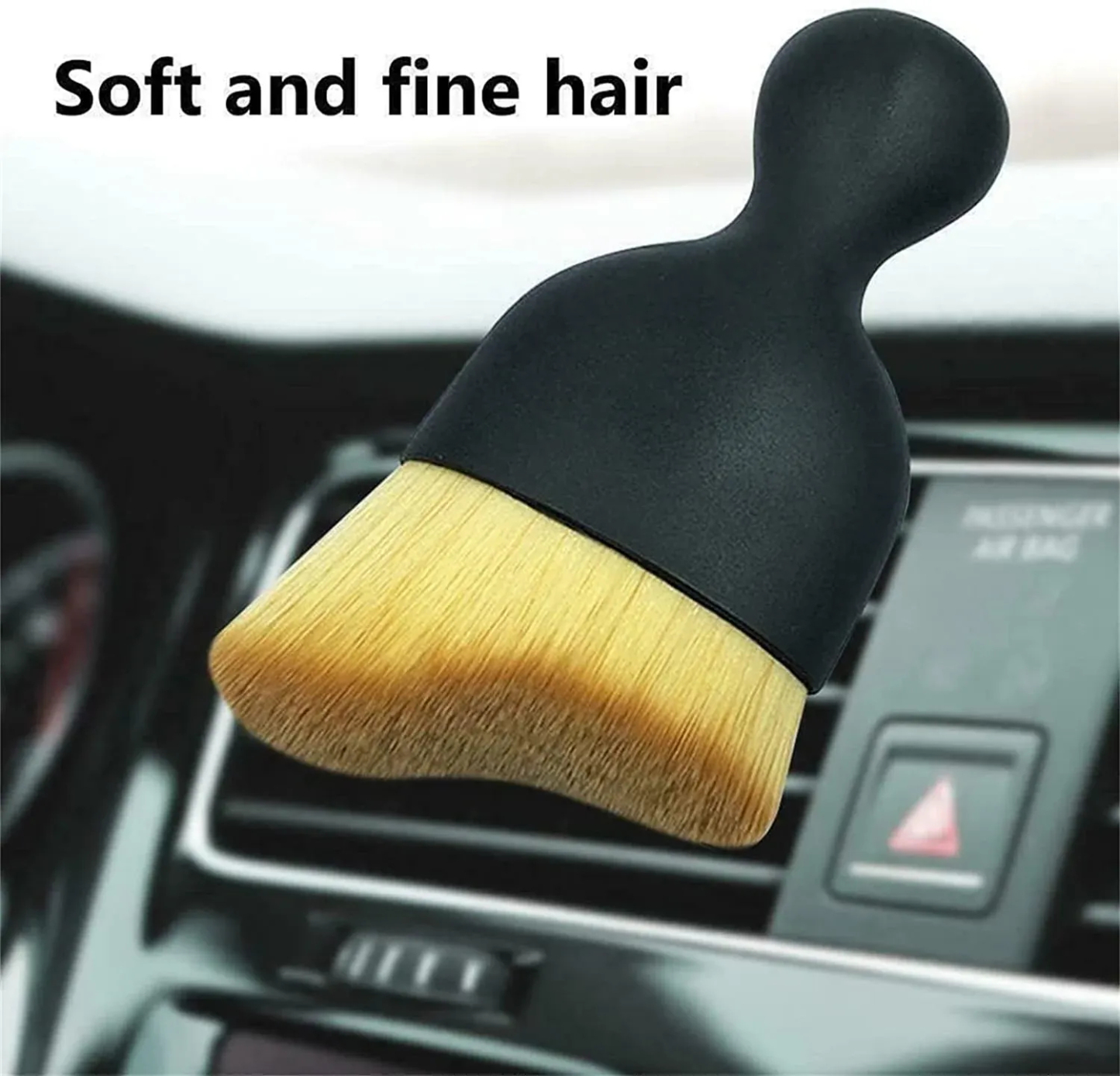 🔥Hot sale🔥Exclusive logo car interior cleaning multi-tool brush(2PCS)