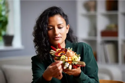 Dried Flower Centrepiece