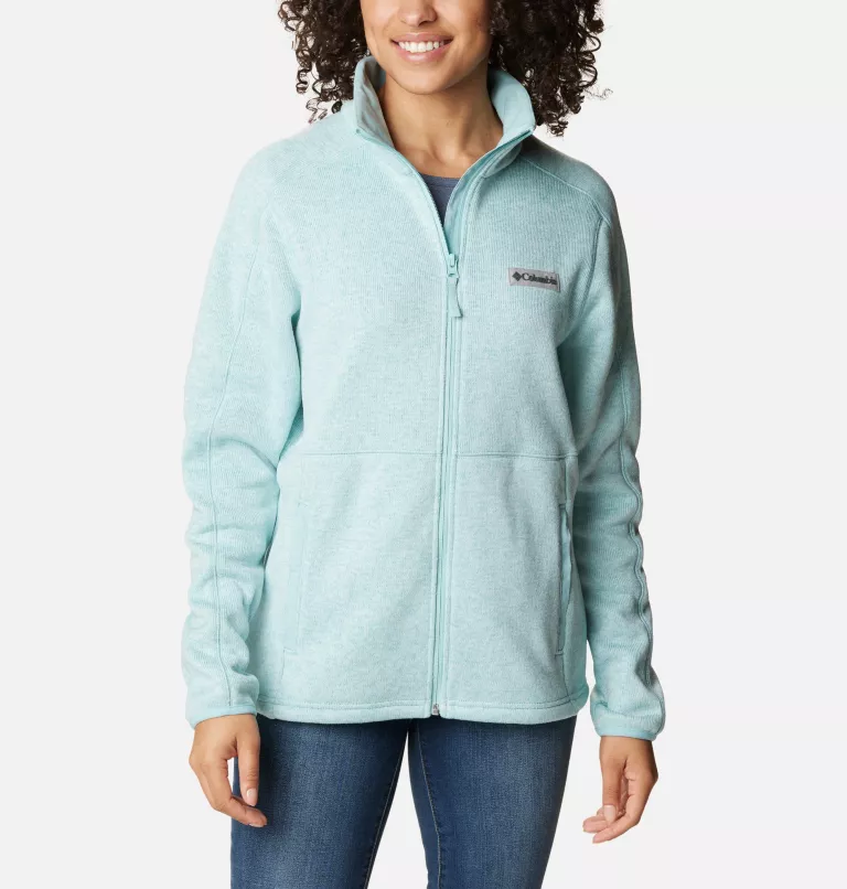 Women's Sweater Weather Fleece Full Zip Jacket
