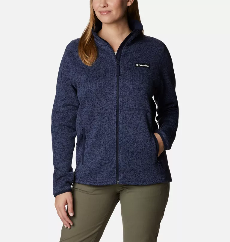 Women's Sweater Weather Fleece Full Zip Jacket