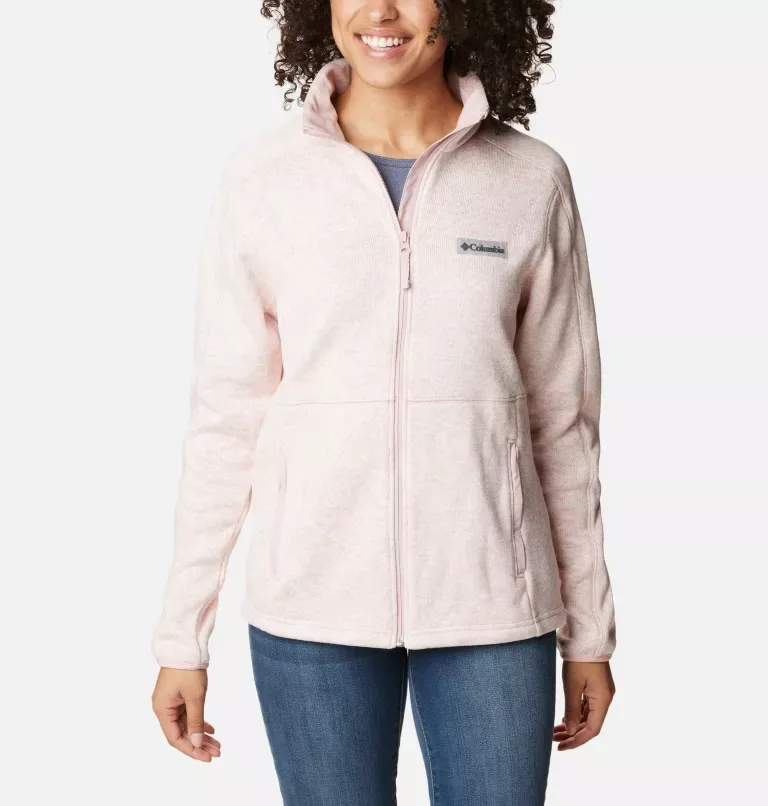 Women's Sweater Weather Fleece Full Zip Jacket