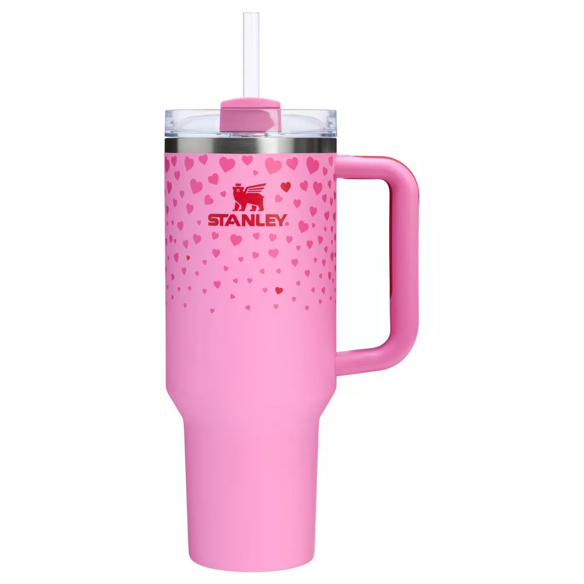 The Stanley 40 oz Stainless Steel H2.0 Flowstate Quencher Tumbler - Valentine's Day