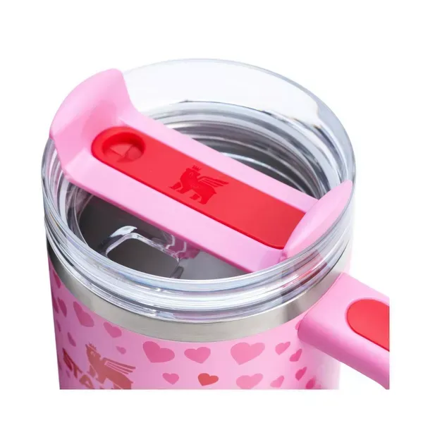 The Stanley 20 oz Stainless Steel H2.0 Flowstate Quencher Tumbler - Valentine's Day