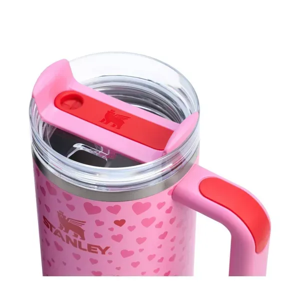The Stanley 30 oz Stainless Steel H2.0 Flowstate Quencher Tumbler - Valentine's Day