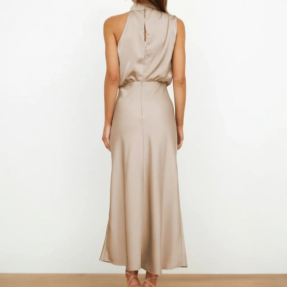 Carmen Elegant Satin Dress
