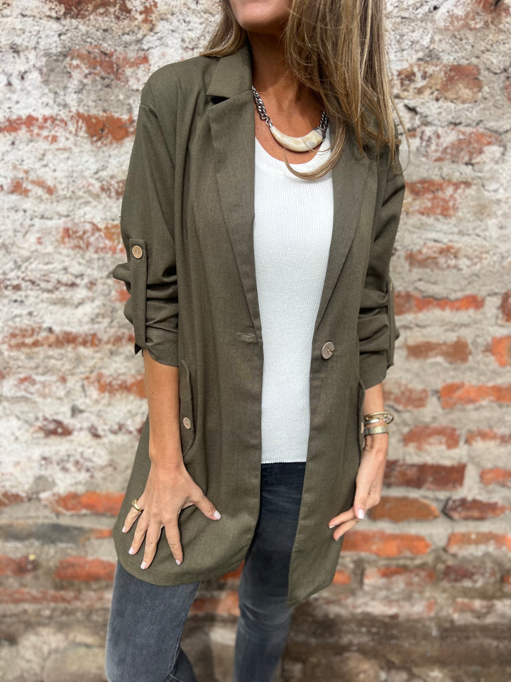 Basic Linen Jacket
