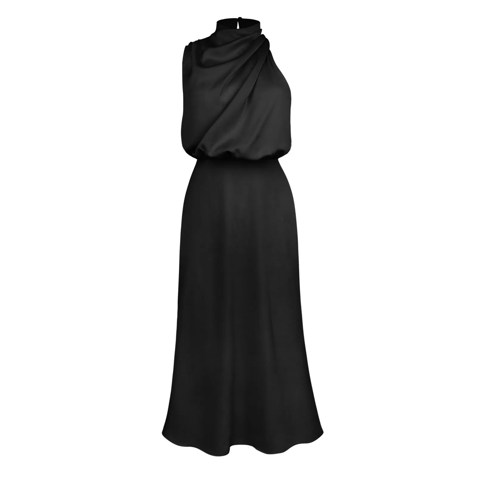 Carmen Elegant Satin Dress