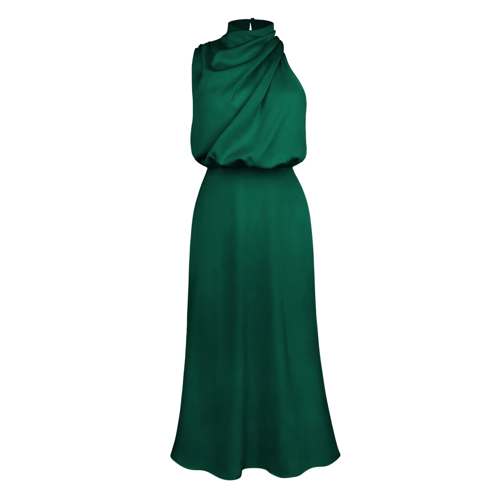 Carmen Elegant Satin Dress