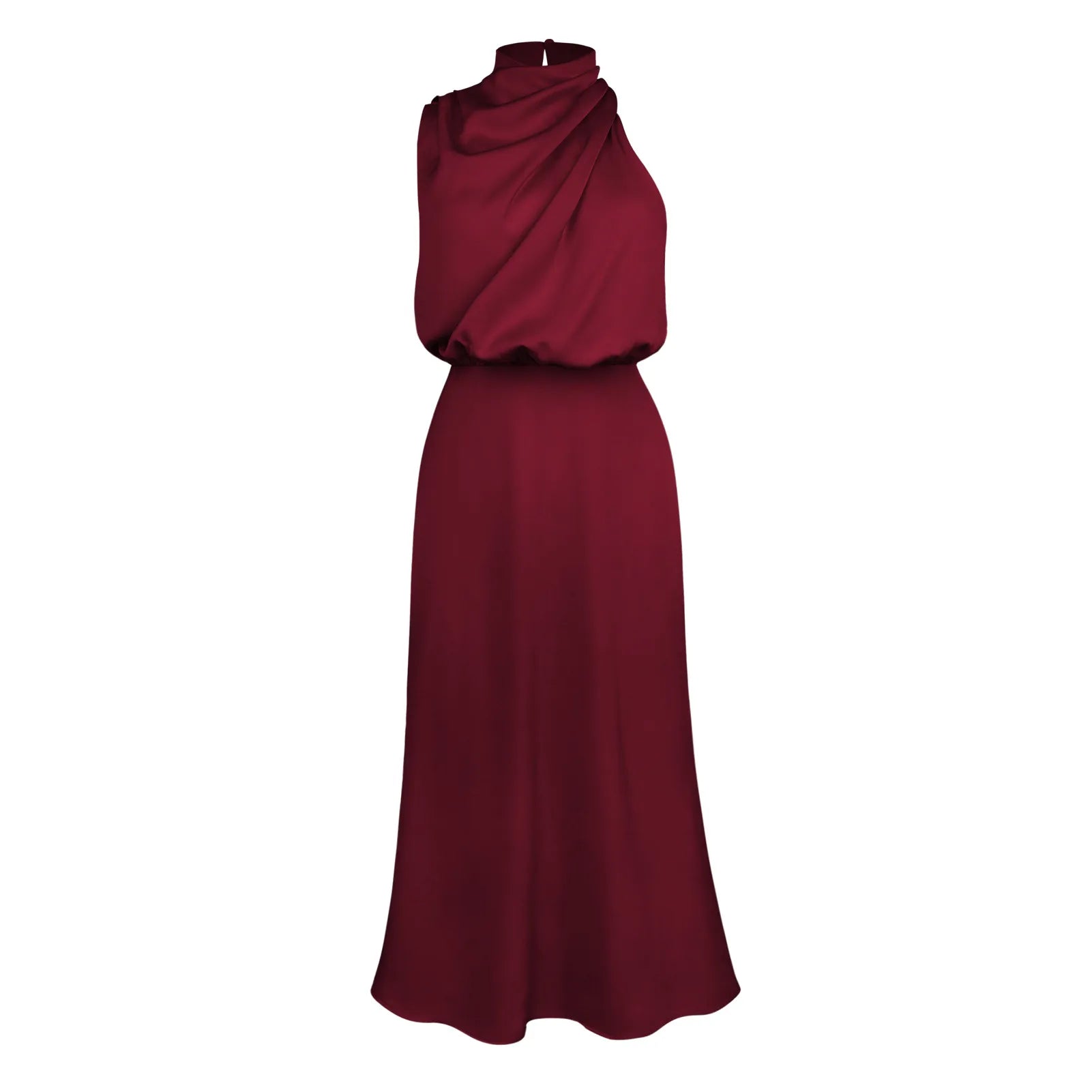 Carmen Elegant Satin Dress
