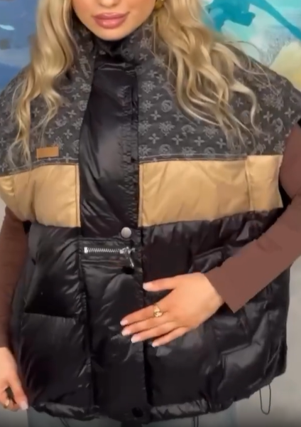 Quilted Puffer Vest