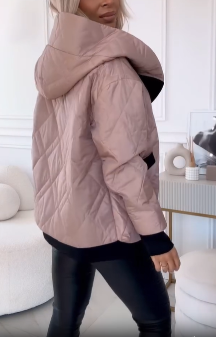 Zip - Up Hooded Coat