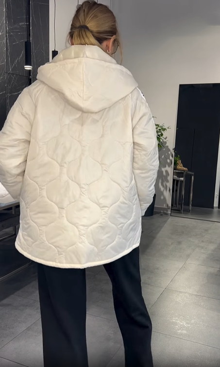 Quilted Nylon Puffer Jacket