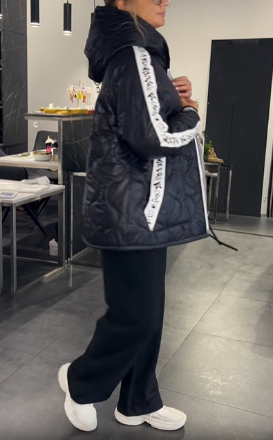 Quilted Nylon Puffer Jacket