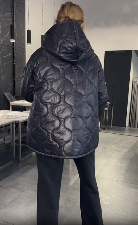 Quilted Nylon Puffer Jacket