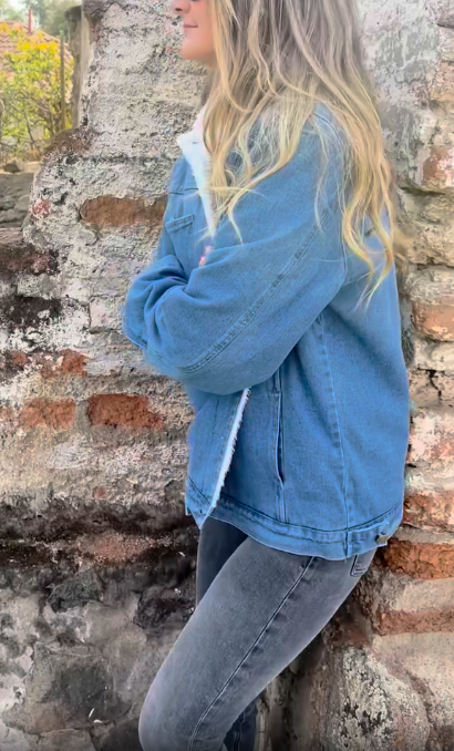 Sherpa - Lined Denim Jacket