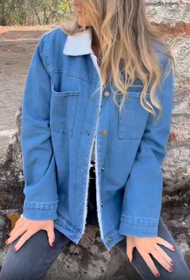 Sherpa - Lined Denim Jacket