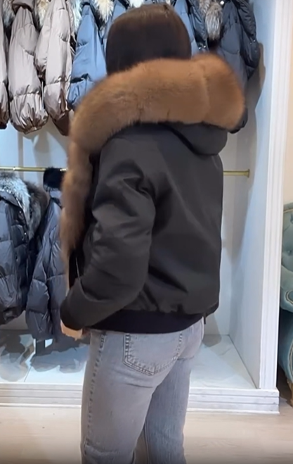 Faux Fur Trim Jacket