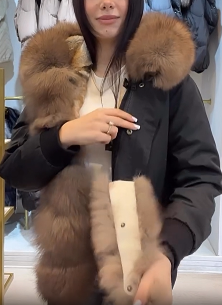 Faux Fur Trim Jacket