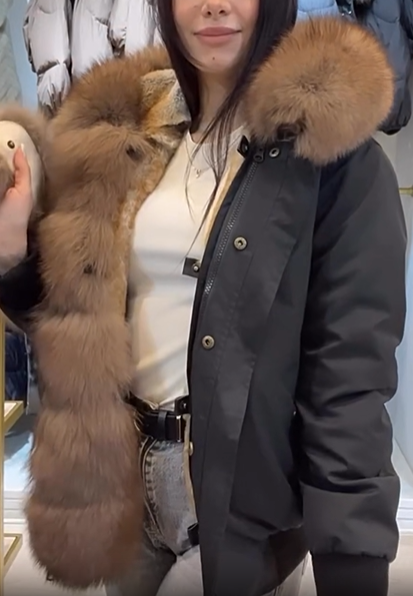 Faux Fur Trim Jacket