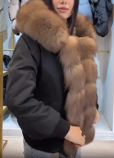 Faux Fur Trim Jacket