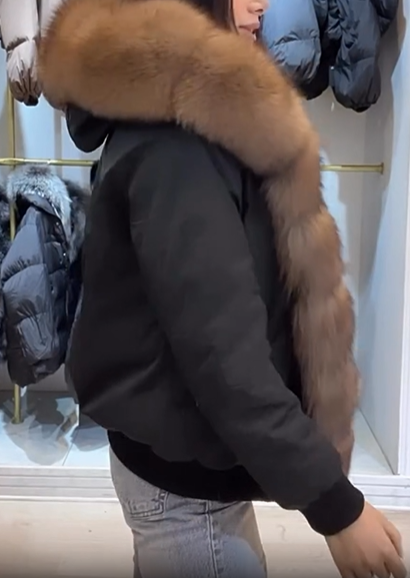 Faux Fur Trim Jacket