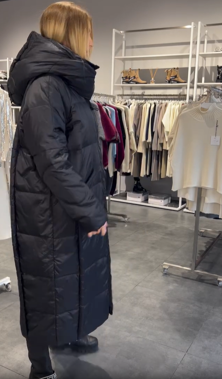 Longline Down Jacket