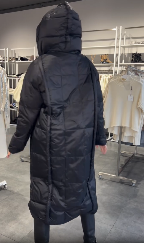 Longline Down Jacket