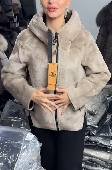 Reversible Shearling - Style and Leather - Like Jacket