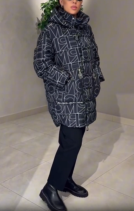 Printed Puffy Jacket