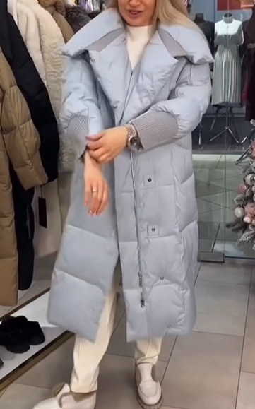 Longline Belted Puffer Coat