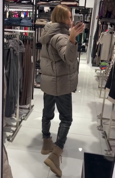 Toggle-Closure Hooded Puffer Jacket