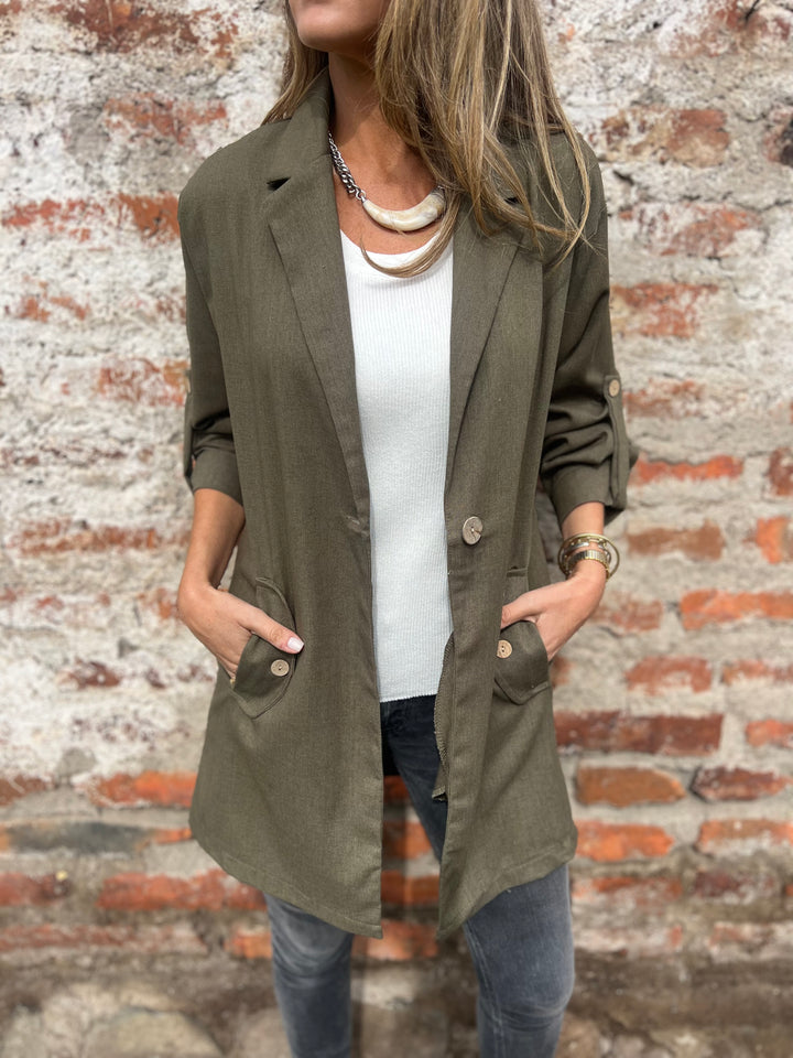 Basic Linen Jacket