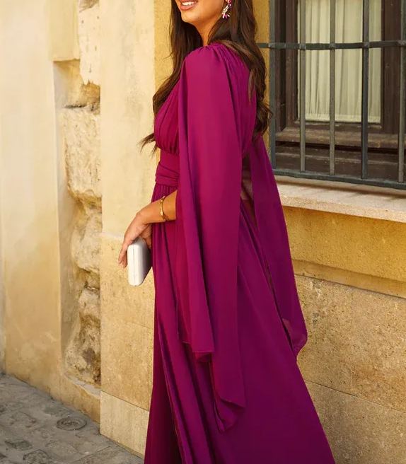 Peru Bougainvillea Dress