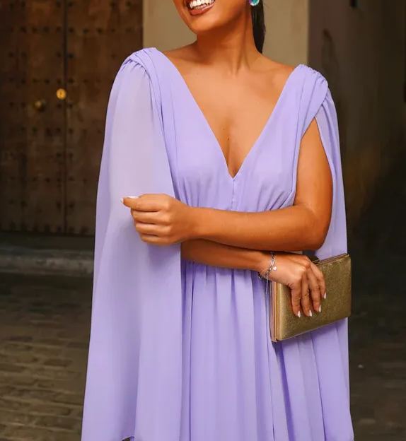 Mauve Peru Dress
