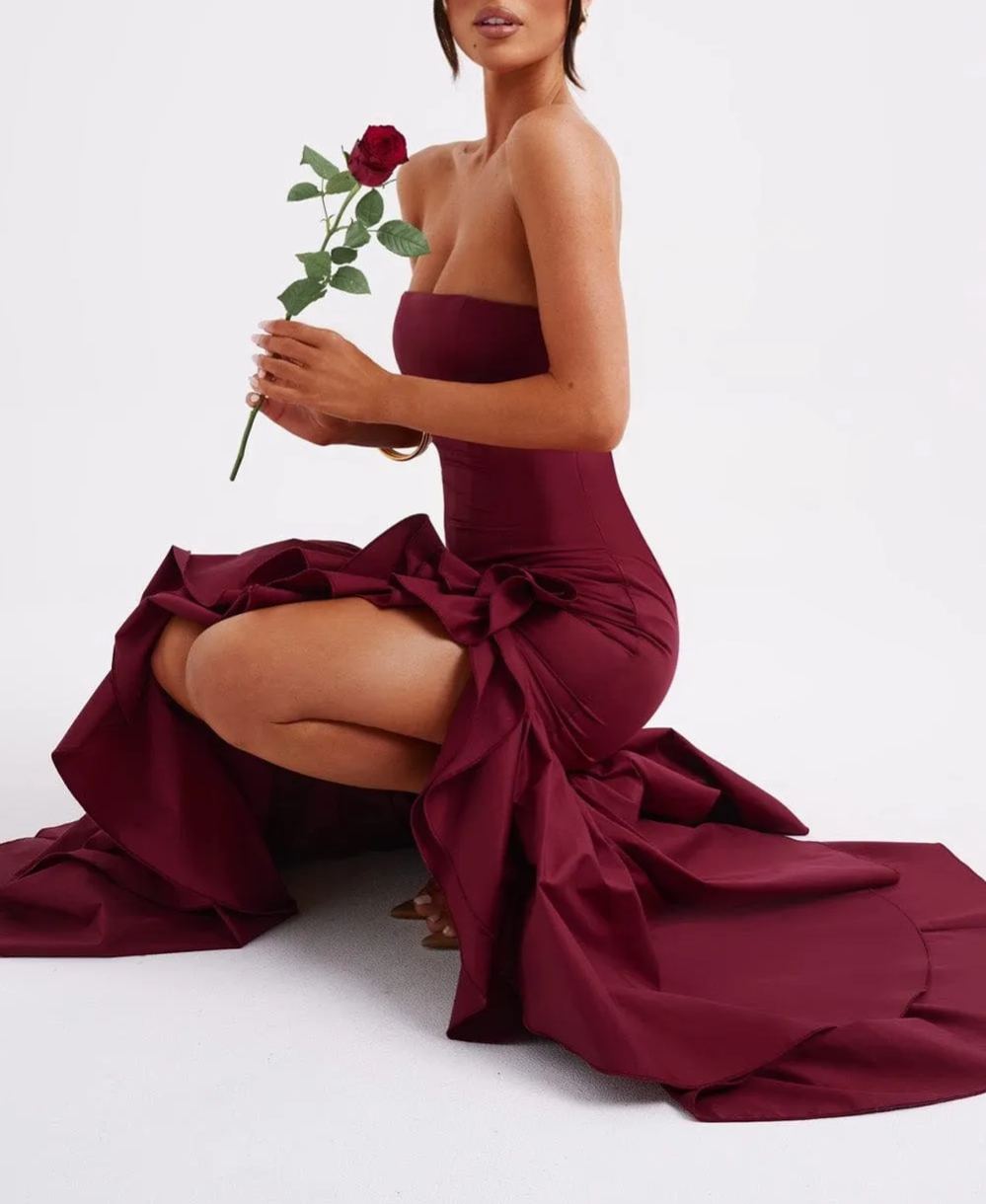 Angelina Maxi Dress - Navy