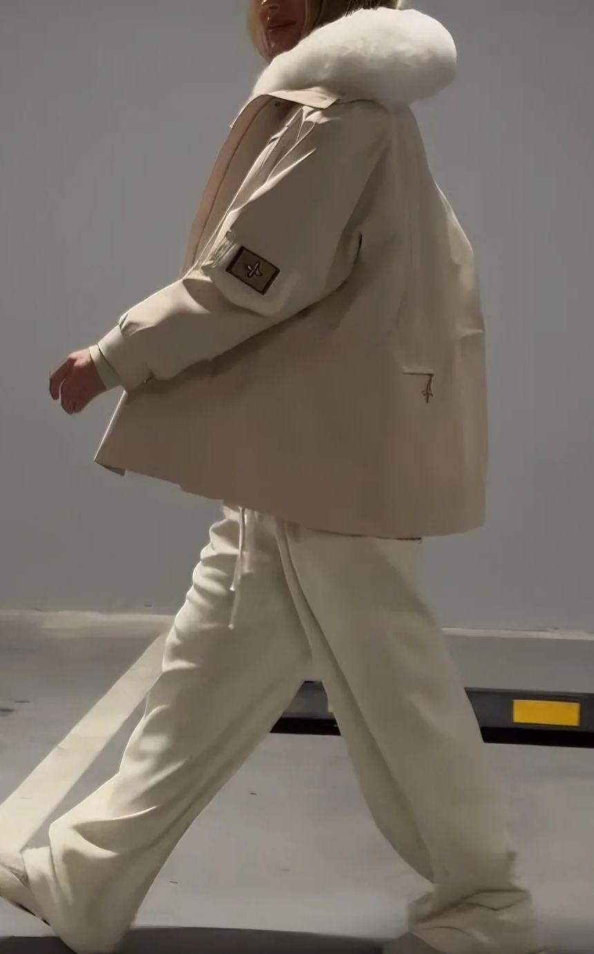 Faux Fur Lined Multifunctional Parka